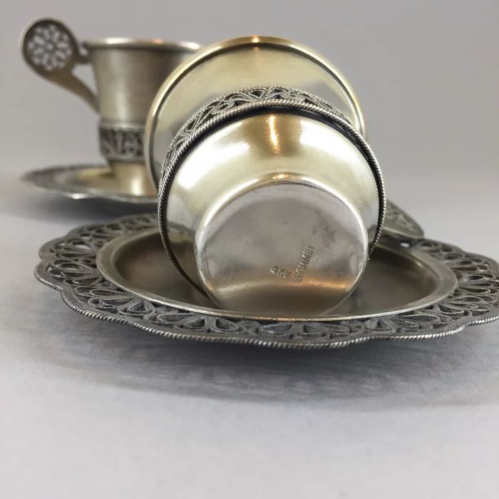 Pair of small espresso cup