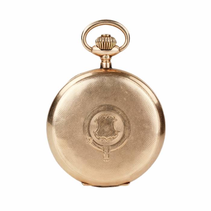 Moulinet gold pocket watch. 