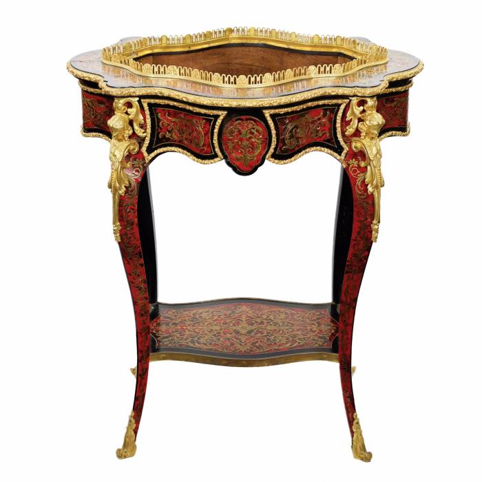 Великолепная жардиньерка периода Наполеона III,  выполненная в стиле Boulle.