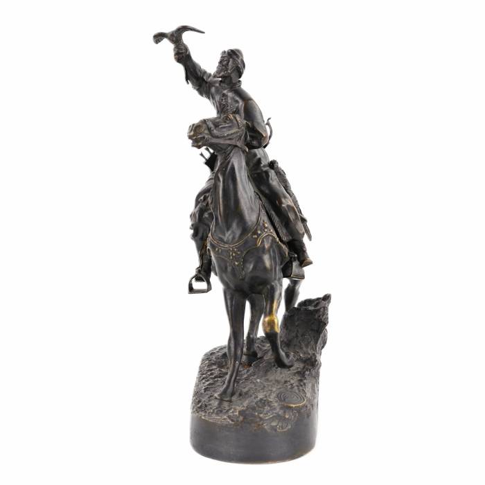 Bronze sculpture of the Tsars Falconer. Model E. Lancer. RUSSIA 