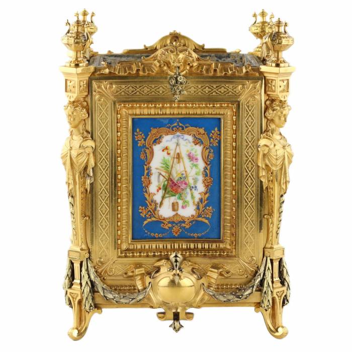 Excellent jardinière by Christofle & Cie in the style of Napoleon III. France, 19th century. 