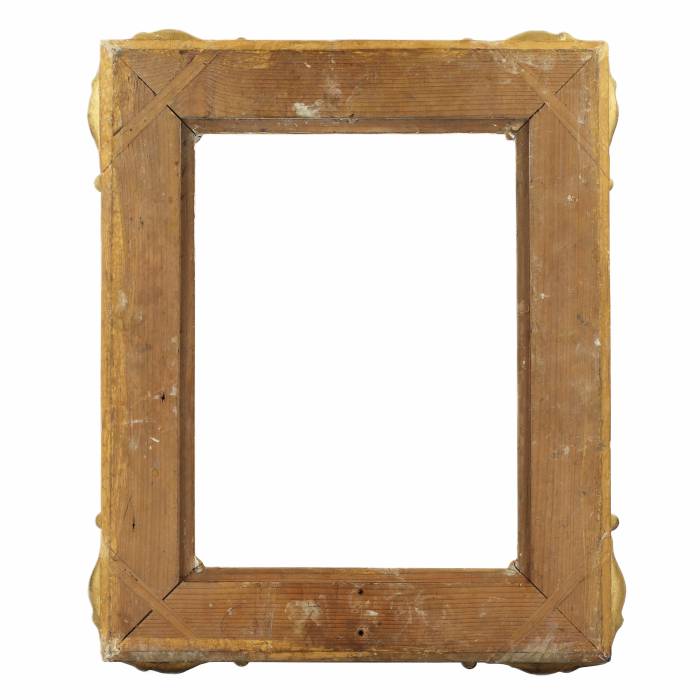 Gilt frame in Louis XV style. France 19th century. 