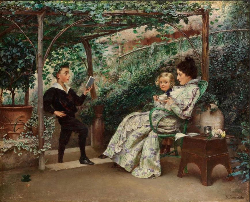 Painting Recital K.Stepanov  (1854—1910) 