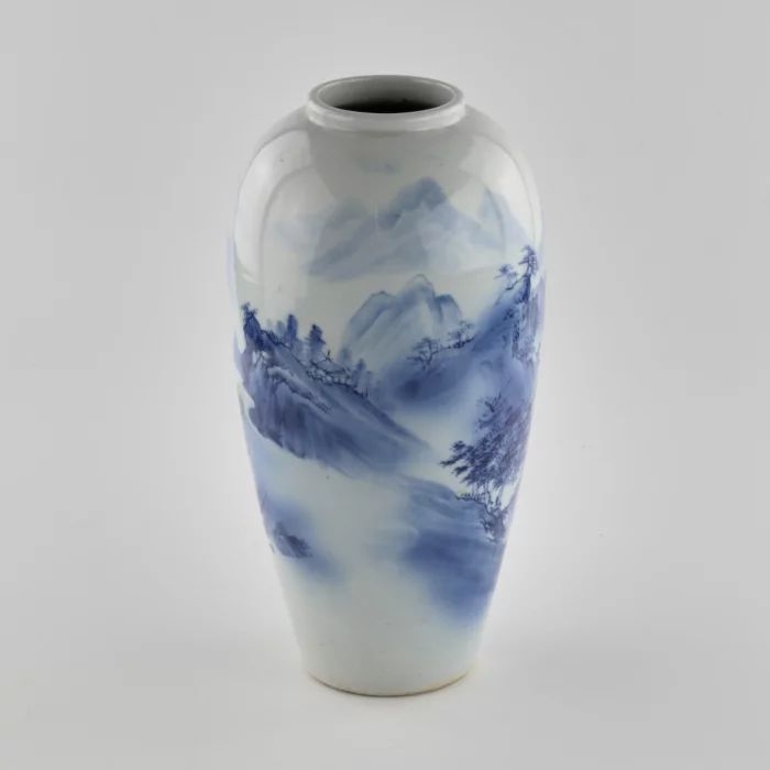 Vase chinois en porcelaine Arita 1912-1926