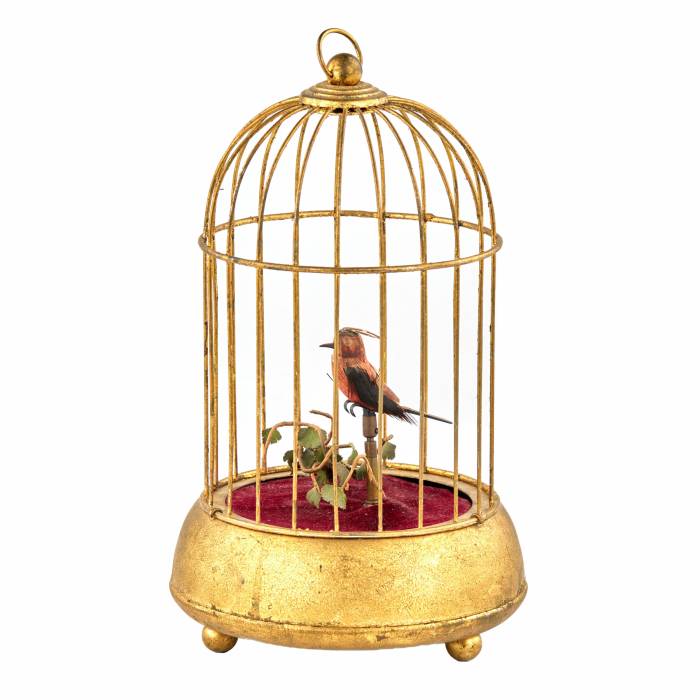 Musical toy - Bird in a cage. 