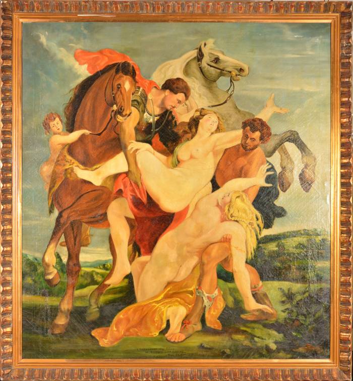 Copie de Paul Rubens - Enlèvement des filles de Leucippe 