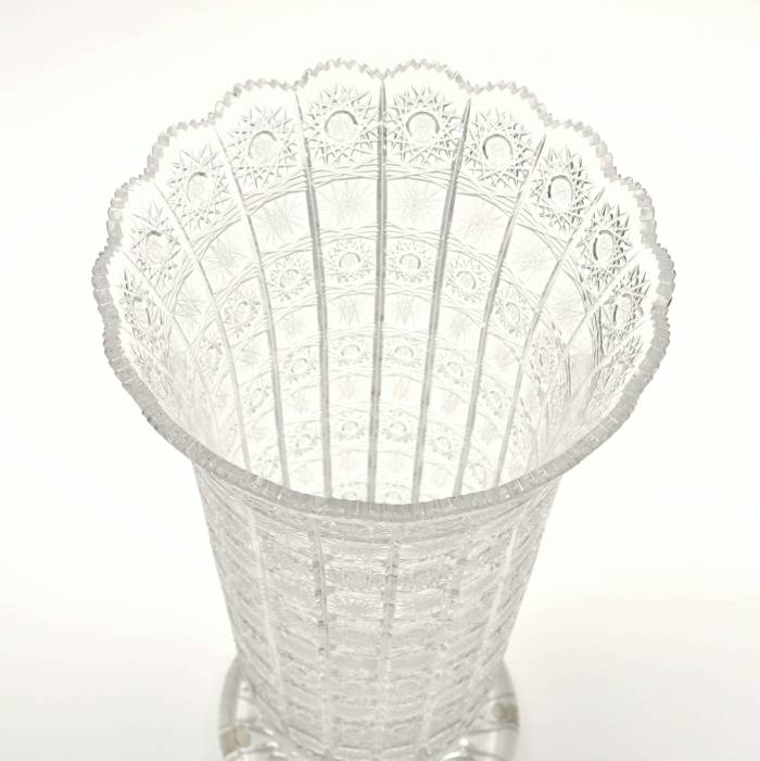 Vase en cristal 