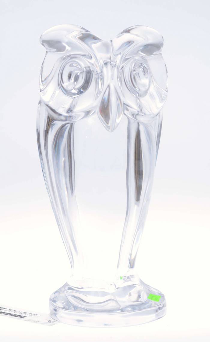 Glass design object Owl