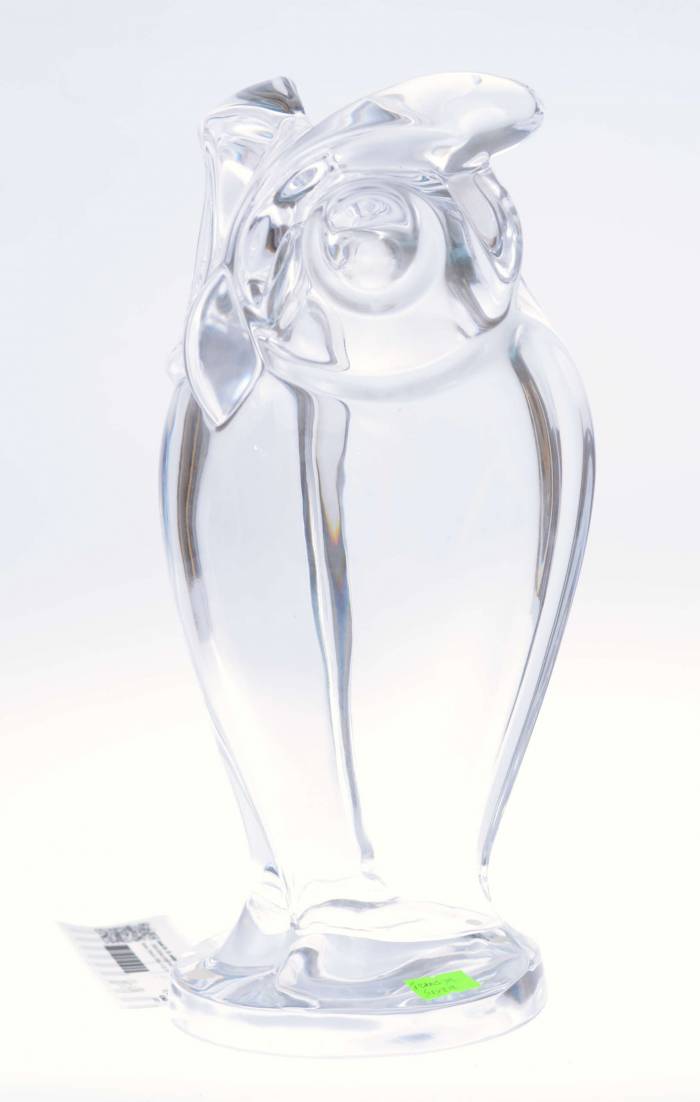 Glass design object Owl