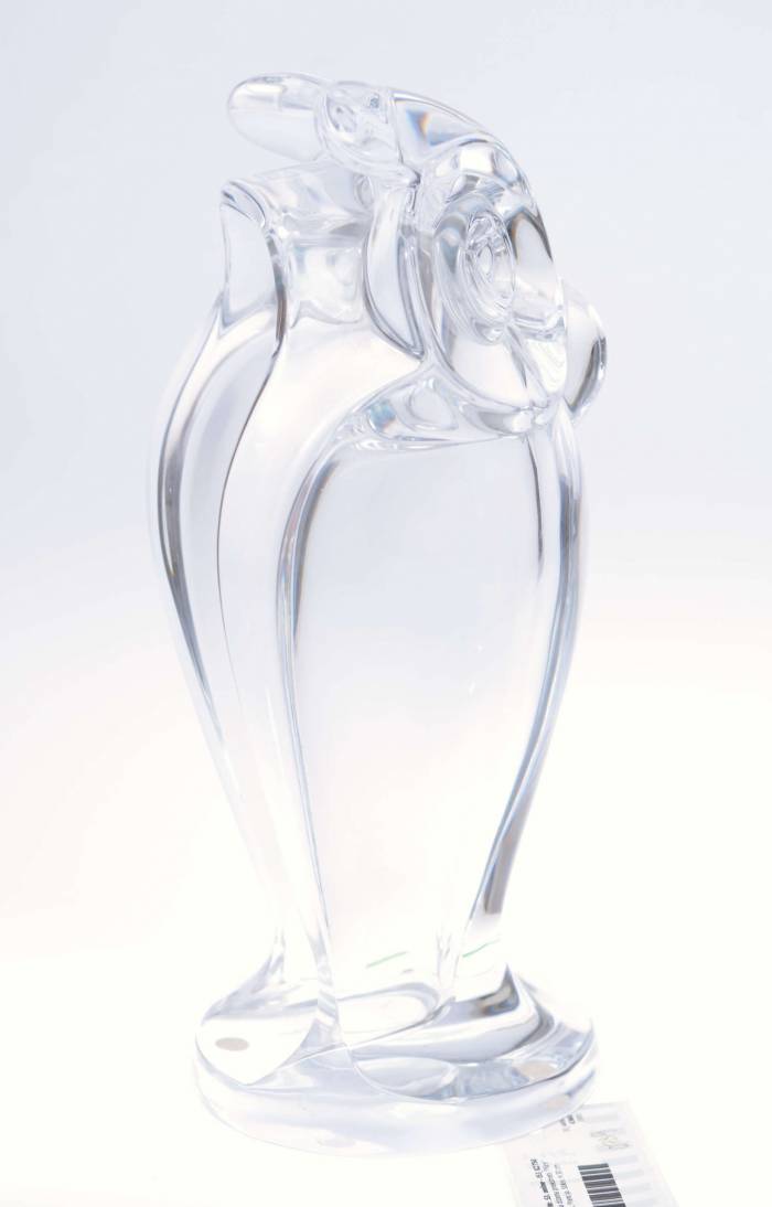 Glass design object Owl