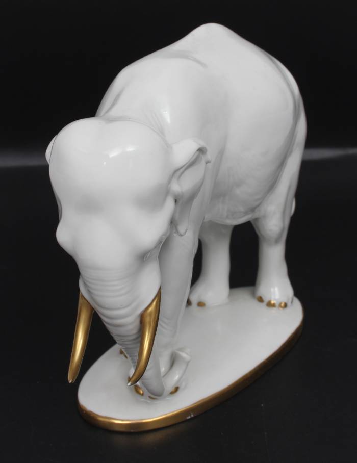 Porcelain figure Elephant