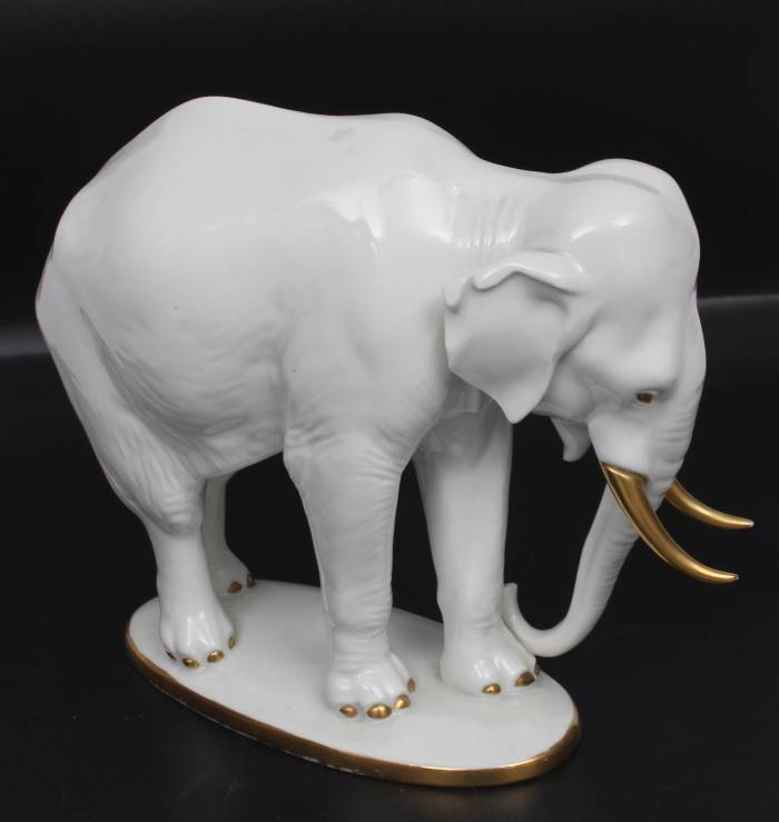 Porcelain figure Elephant