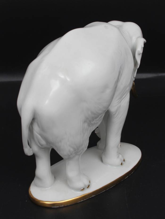 Porcelain figure Elephant