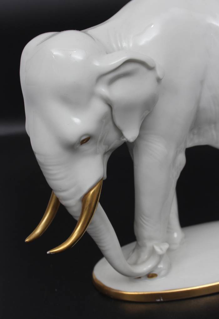 Porcelain figure Elephant