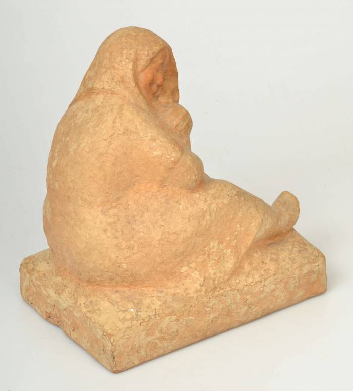 Ceramic figure ``Motherhood``