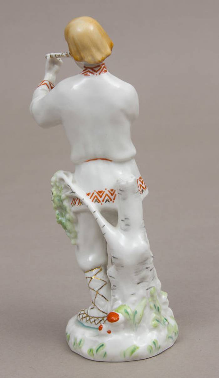 Porcelain figurineLel (Young man with a pipe) 