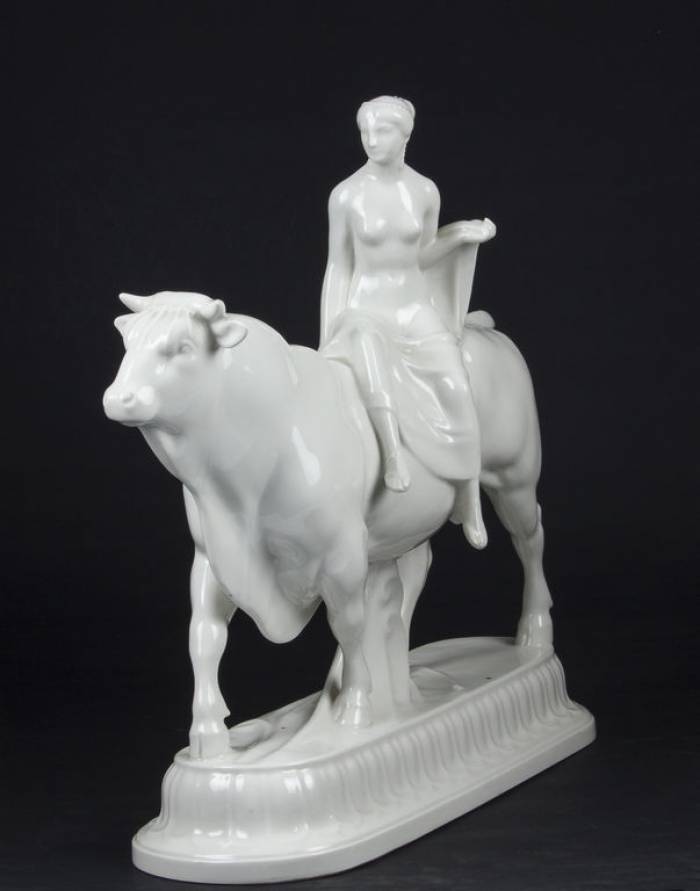 KPM porcelain figurine The Rape of Europal