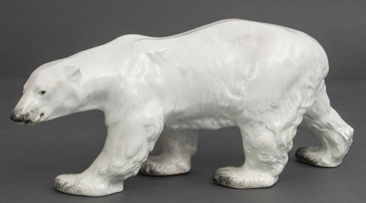 Figurine en porcelaine Ours 