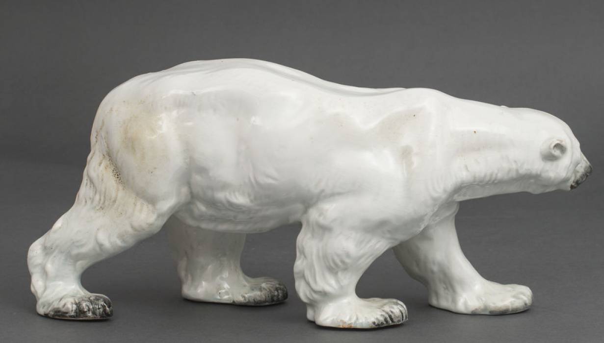 Figurine en porcelaine Ours 