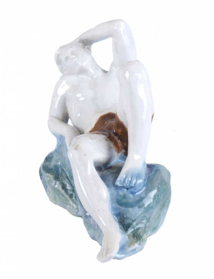 Figurine en porcelaine Homme 