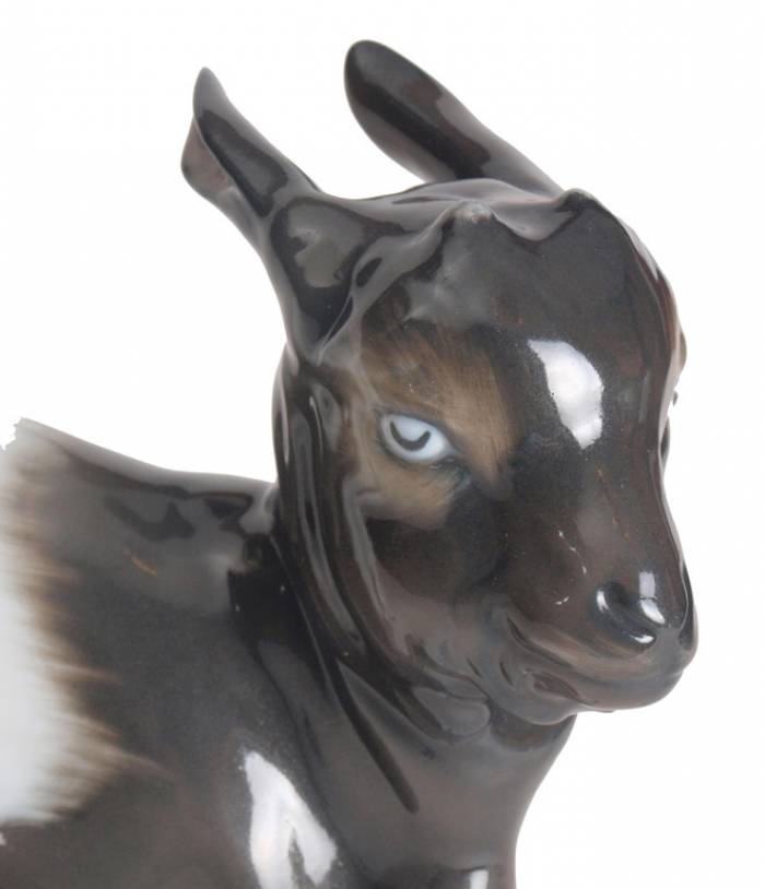 Porcelain figurine Goat