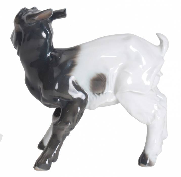 Porcelain figurine Goat