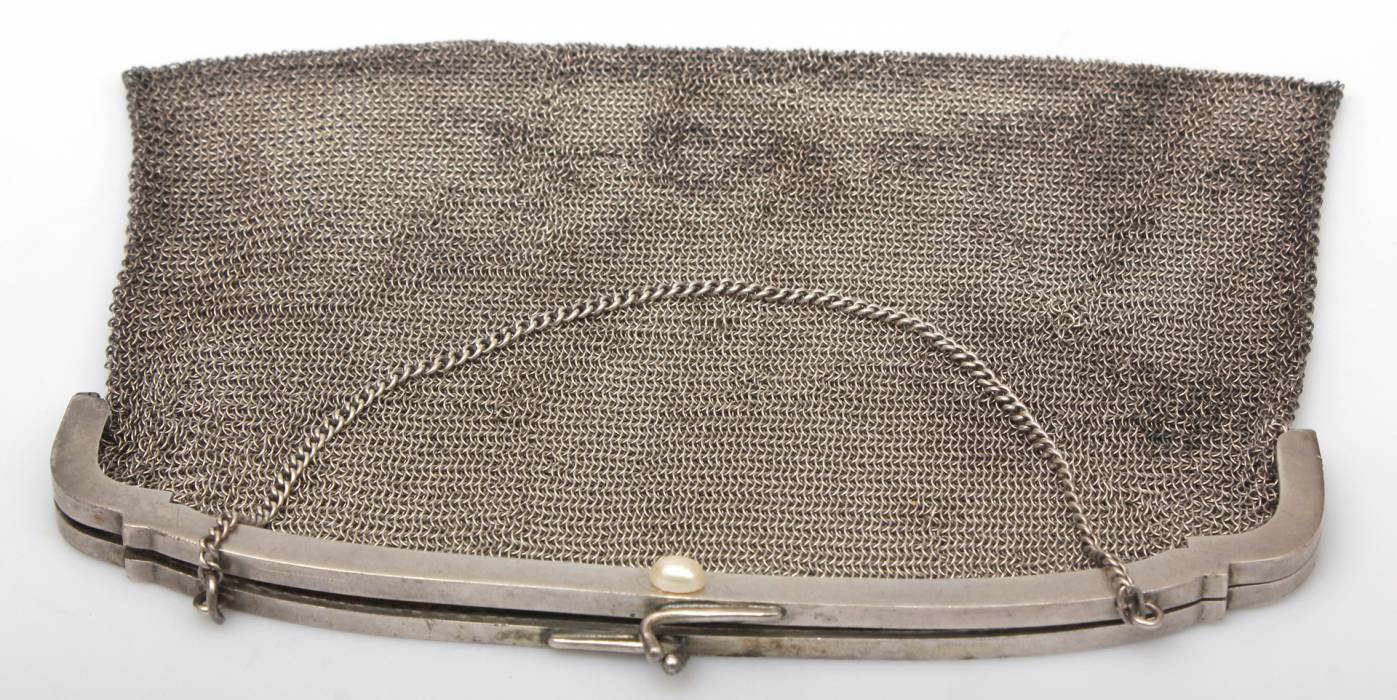 Silver purse