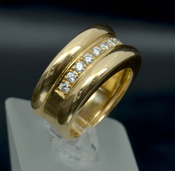 Chopard Strada Bague en or avec diamants 