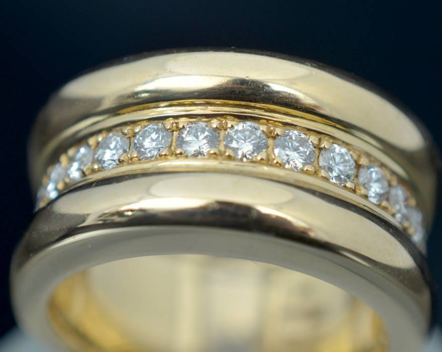 Chopard Strada Bague en or avec diamants 