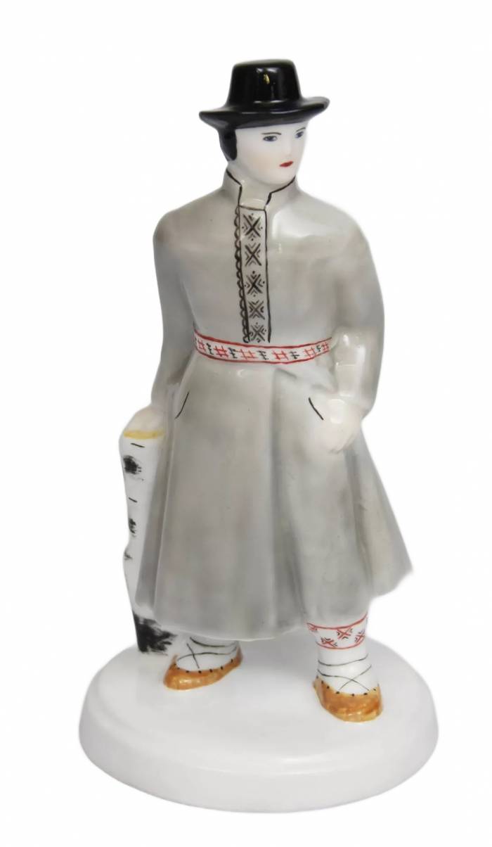 Jessen faience figure Son of the Nation