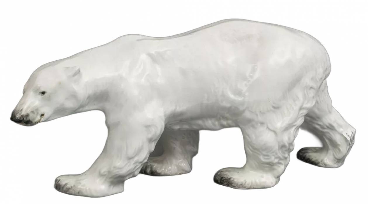 Figurine en porcelaine Ours 