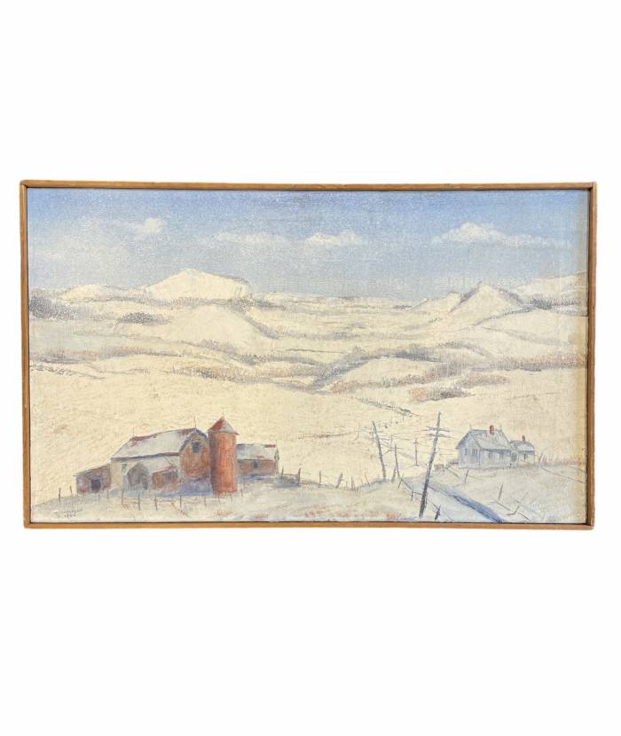 Winter Landscape by Theodore Donaldson (20th Century, USA)