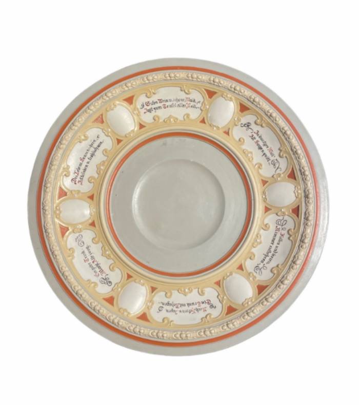 Villeroy & Boch, Mettlach – Ceramic Plate, Early 20th Century.