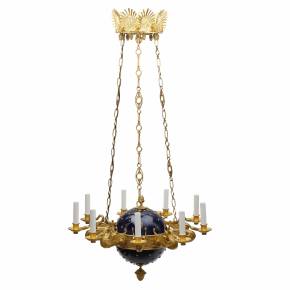 Impressive chandelier in Empire style. Russia. 19th century. 