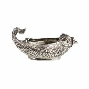 Tiffany & Co. Silver Milk Jug in the Form of a Fish. 20th Century 