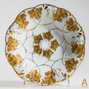 Decorative Meissen Dish