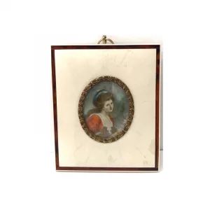 Portrait miniature Lady Hamilton 