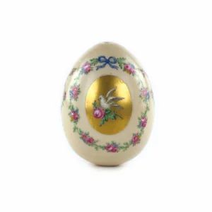 Large porcelain easter egg. Imperial Russia.