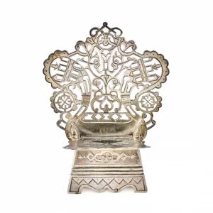 Silver salt shaker throne. Goloshchapov Mikhail. Moscow. 1883-1912 
