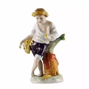Figurine porcelaine allegorie Ete SITZENDORF 