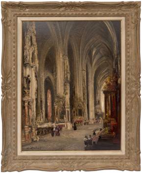Intérieur de la cathédrale Saint-Étienne 