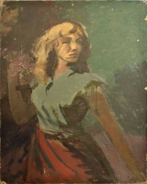 Peinture Portrait d&39;une femme 