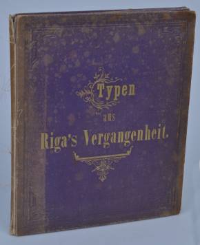 Types of Riga population in the 18th  19th century.