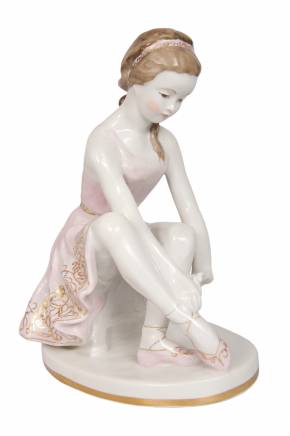Figurine en porcelaine Ballerine 