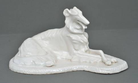 Porcelain figure Wind dog