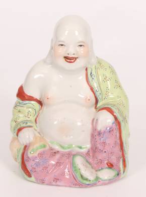 Porcelain figures of Buddha 