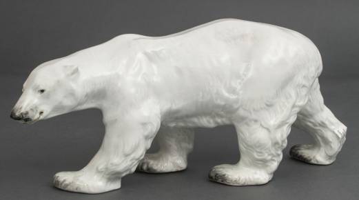 Porcelain figurine Bear