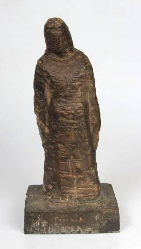 Sculpture en bronze Image d&39;une femme 