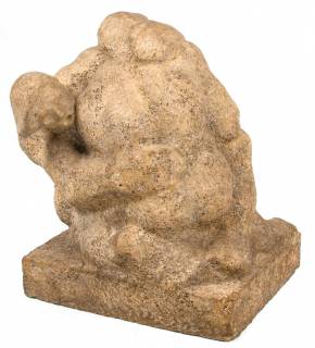 Скульптура из шамота `Бойцы` 