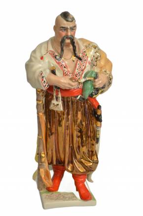Figurine en porcelaine de Polonsk Tara Bull 